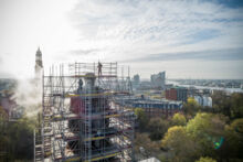 Kärcher: Reinigung Bismarck-Denkmal in Hamburg