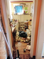 Sonderreinigung Wohnungseinigung Küche - vorher